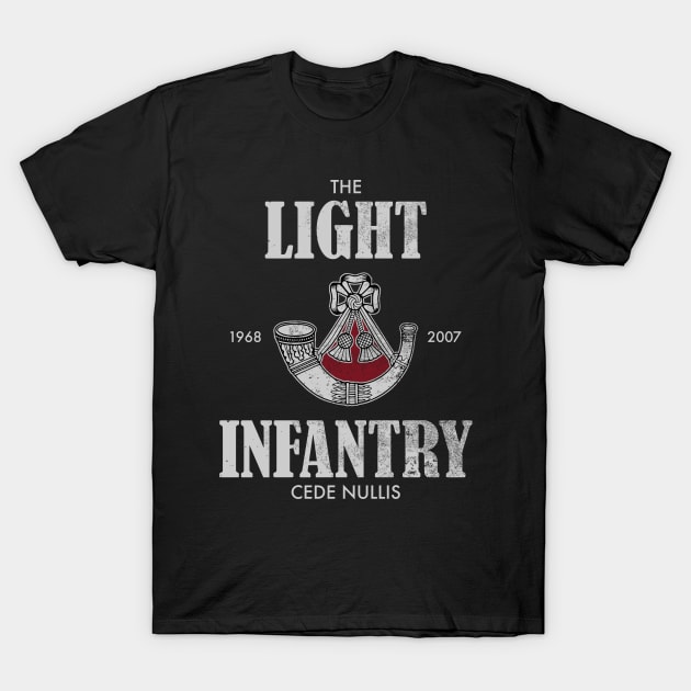 The Light Infantry (distressed) T-Shirt by TCP
